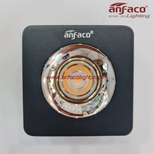 Đèn Anfaco downlight nổi AFC 769/1D-12W vỏ đen