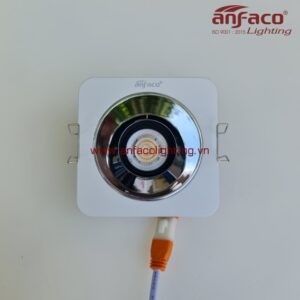 AFC 775/1/7W Đèn downlight âm trần Anfaco vuông xoay góc AFC 775-7W