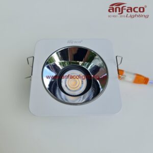 AFC 775/1/7W Đèn downlight âm trần Anfaco vuông xoay góc AFC 775-7W