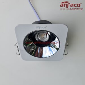 AFC 775/1/7W Đèn downlight âm trần Anfaco vuông xoay góc AFC 775-7W