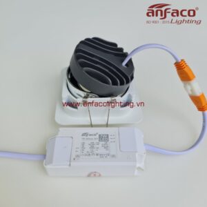 AFC 775/1/7W Đèn downlight âm trần Anfaco vuông xoay góc AFC 775-7W