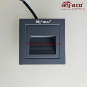 AFC 009X 3W Đèn LED âm tường vỏ xám Anfaco gắn bậc cầu thang