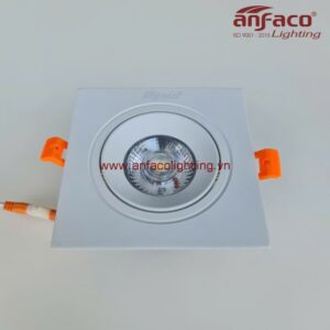 AFC 767T/1 9W 12W Đèn LED downlight âm trần Anfaco vuông xoay góc