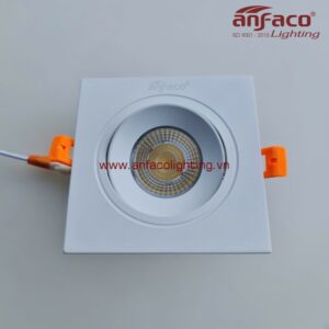 AFC 767T/1 9W 12W Đèn LED downlight âm trần Anfaco vuông xoay góc