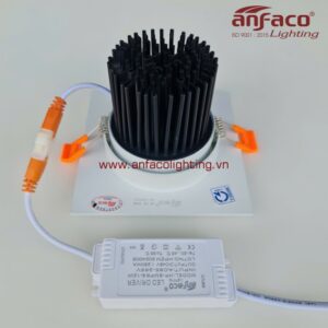 AFC 767T/1 9W 12W Đèn LED downlight âm trần Anfaco vuông xoay góc