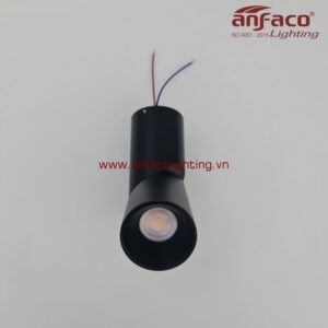 AFC 819D 12W Đèn LED tiêu điểm Anfaco vỏ đen xoay góc