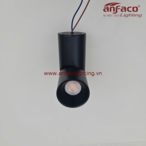 AFC 819D 12W Đèn LED tiêu điểm Anfaco vỏ đen xoay góc