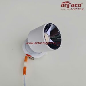 AFC 637-9W Đèn Led downlight âm trần lon thò xoay góc Anfaco AFC 637/9W