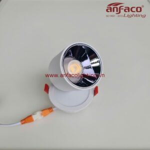 AFC 637-9W Đèn Led downlight âm trần lon thò xoay góc Anfaco AFC 637/9W