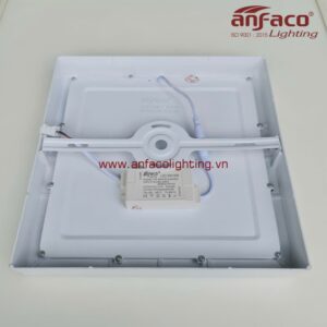 AFC 556 6W 12W 18W 22W Đèn LED panel gắn nổi vuông Anfaco vỏ trắng 3 chế độ