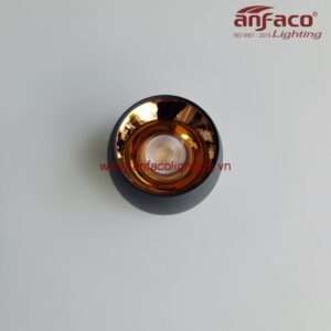 AFC 653D 7W Đèn LED downlight lon gắn nổi Anfaco COB 7W vỏ đen
