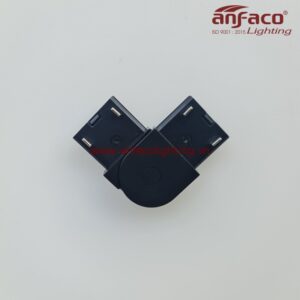 Nối góc xoay 90-180 độ dùng cho ray nam châm nổi siêu mỏng Anfaco
