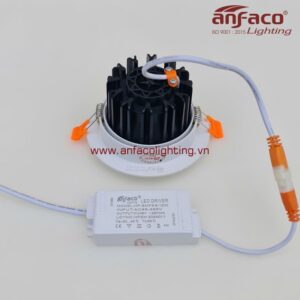 AFC 596 9W Đèn Led Anfaco downlight âm trần xoay góc AFC 596/9W Anfaco