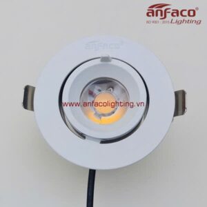 AFC 723 3W 5W Đèn Led Anfaco downlight âm trần xoay góc chiếu điểm AFC 723/3W/5W Anfaco