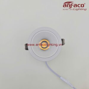 AFC 736T 7W 9W 12W Đèn LED downlight âm trần Anfaco chóa trắng