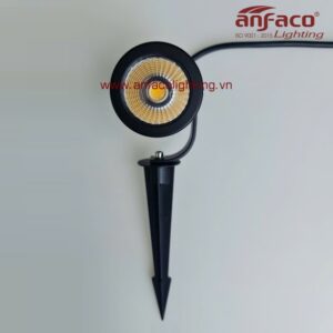 AFC pha rọi RC 06-3W 5W 7W 10W Đèn Anfaco kín nước pha rọi vỏ đen xoay góc cắm cỏ chiếu rọi cây, rọi cột, rọi cảnh quan ngoài trời