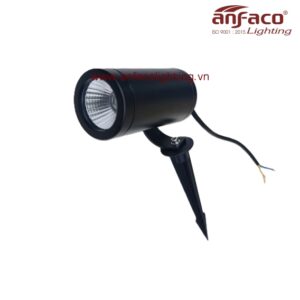 AFC pha rọi RC 06-3W 5W 7W 10W Đèn Anfaco kín nước pha rọi vỏ đen xoay góc cắm cỏ chiếu rọi cây, rọi cột, rọi cảnh quan ngoài trời