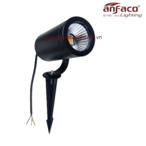 AFC pha rọi RC 06-3W 5W 7W 10W Đèn Anfaco kín nước pha rọi vỏ đen xoay góc cắm cỏ chiếu rọi cây, rọi cột, rọi cảnh quan ngoài trời