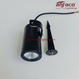 AFC pha rọi RC 06-3W 5W 7W 10W Đèn Anfaco kín nước pha rọi vỏ đen xoay góc cắm cỏ chiếu rọi cây, rọi cột, rọi cảnh quan ngoài trời