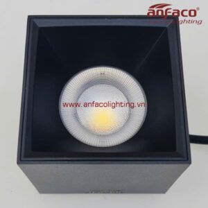 AFC 63D 10W IP65 Đèn Led Anfaco downlight vuông gắn nổi AFC 632DD 10W IP65 chống ẩm Anfaco