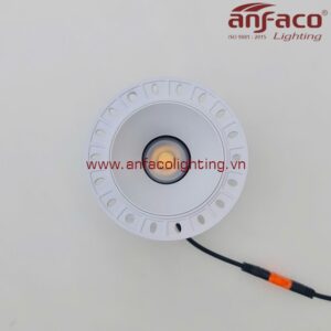 AFC 795T 9W Đèn LED Anfaco downlight âm viền AFC 795T 9W xoay góc vỏ trắng Anfaco