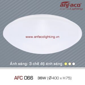 AFC 066 36W Đèn LED Anfaco ốp trần nhựa 36W Anfaco