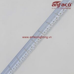 B15-1D B20-1D thanh nhôm led định hình profile Anfaco 1 viền gắn âm uốn cong