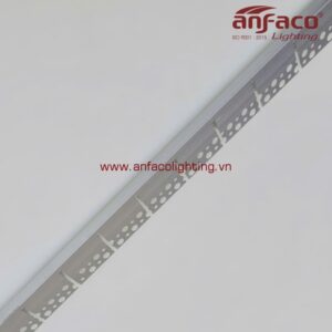 B15-1D B20-1D thanh nhôm led định hình profile Anfaco 1 viền gắn âm uốn cong