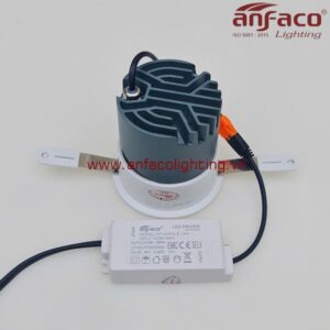 AFC 735T 7W 12W Đèn LED Anfaco downlight âm trần xoay góc AFC 735T 7W/12W Anfaco