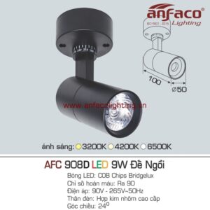 AFC 908D 9W đế ngồi - Đèn LED Anfaco chiếu điểm xoay góc AFC 908D 9W Anfaco
