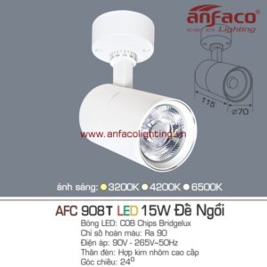 AFC 908T 15W đế ngồi - Đèn LED Anfaco chiếu điểm xoay góc AFC 908T 15W Anfaco