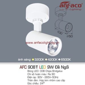 AFC 908T 9W đế ngồi - Đèn LED Anfaco chiếu điểm xoay góc AFC 908T 9W Anfaco