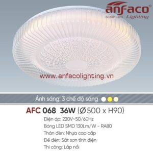 AFC 068 36W Đèn LED Anfaco áp trần đổi màu AFC 068-36W Anfaco